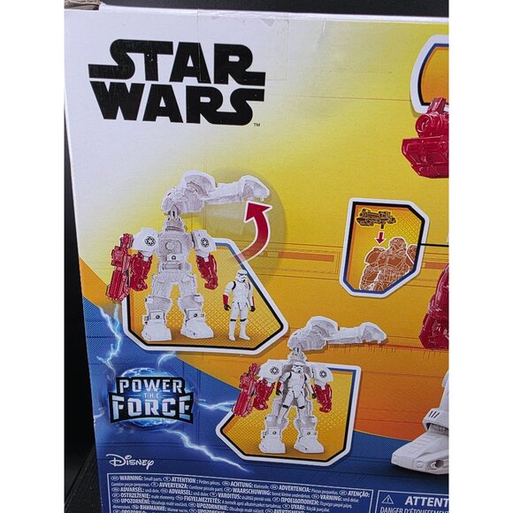 Star Wars Power of The Force Stormtrooper Mech Force Suit Action Figure Toy - Picture 8 of 9